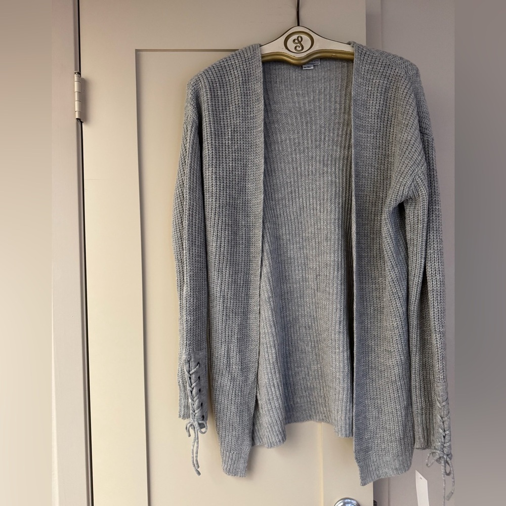Gray Cardigan Size XL Ten Sixty Sherman